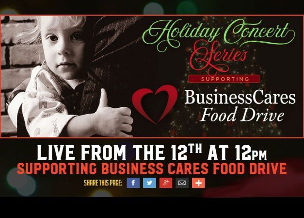 Business Cares Food Drive